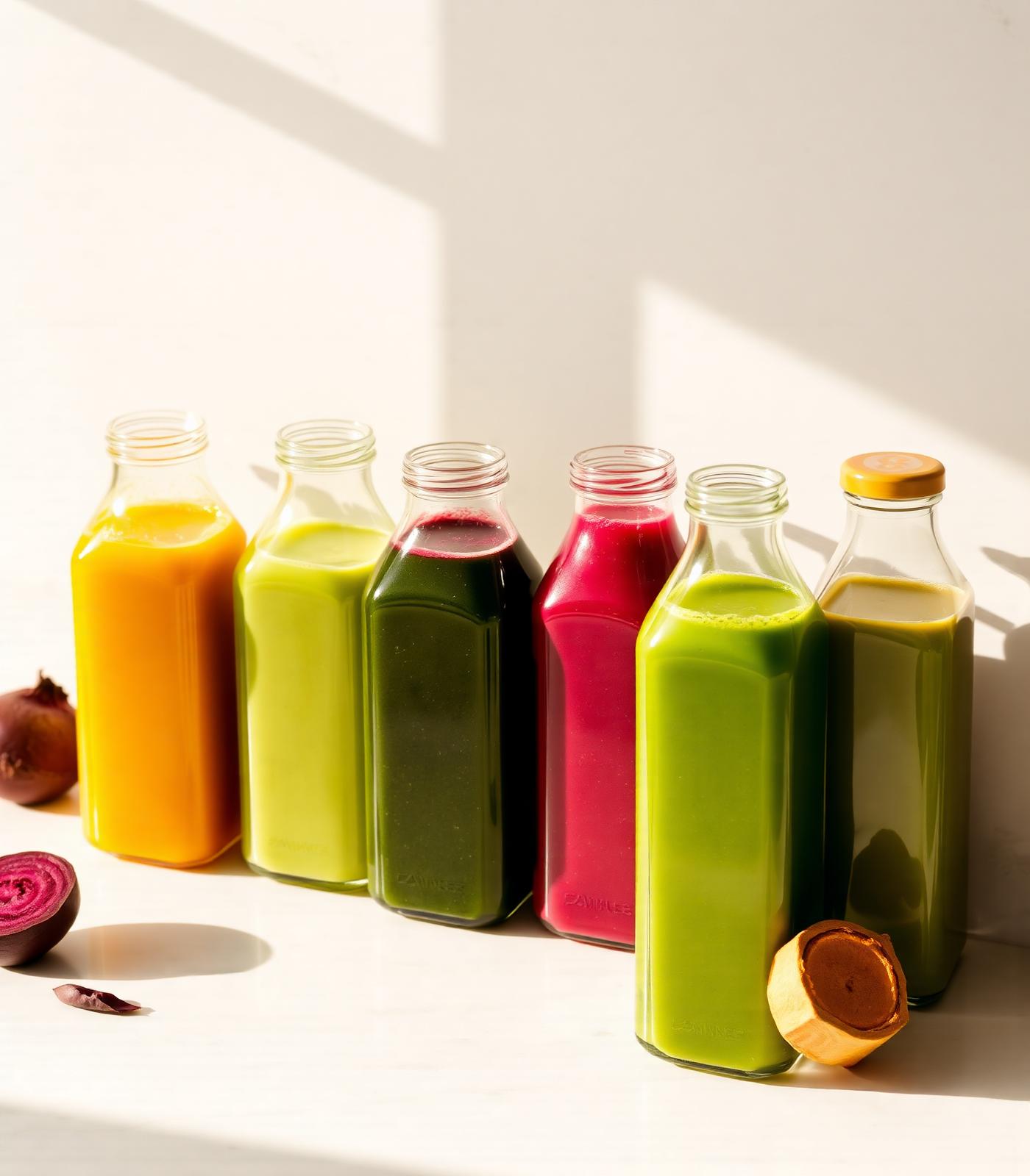 Cold pressed juices