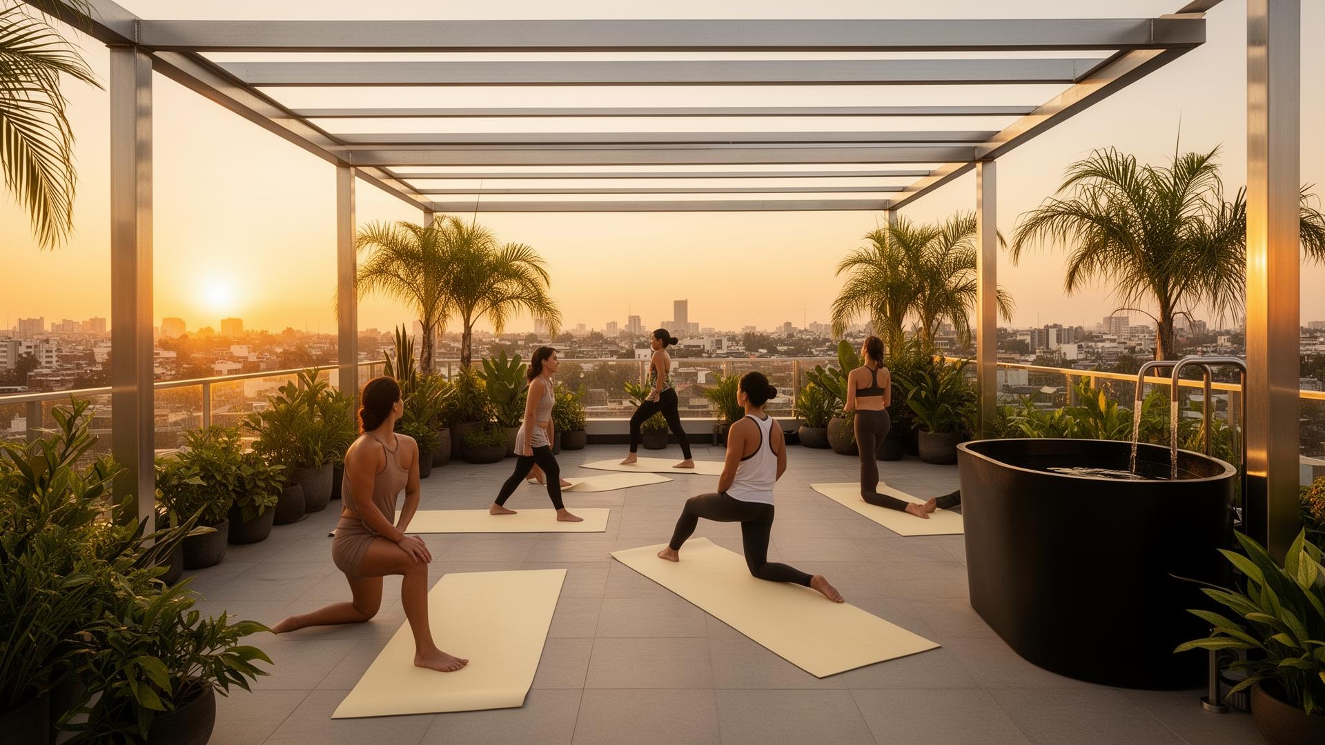 Wellness terrace